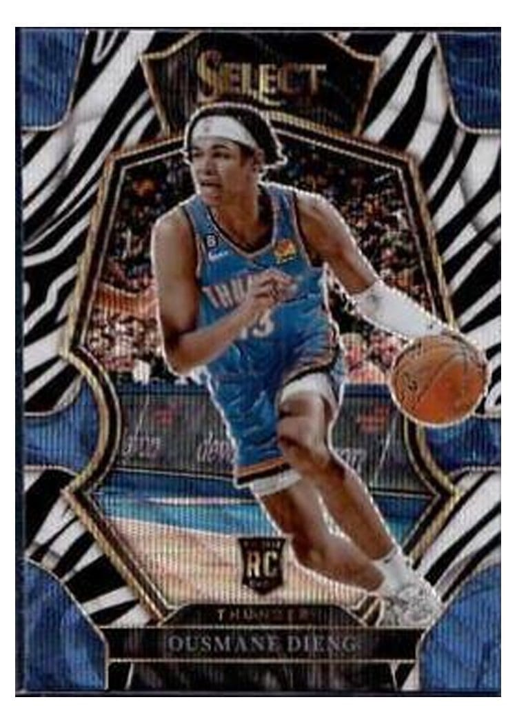 2022-23 Panini Select Base Set Ousmane Dieng #190 card