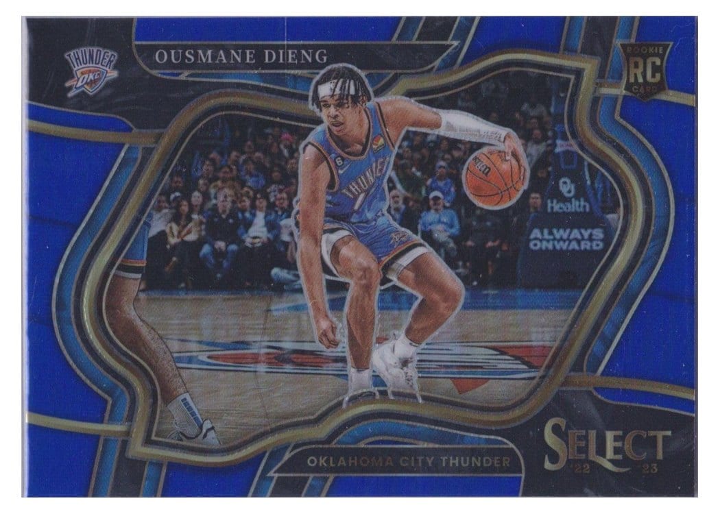 2022-23 Panini Select Base Set Ousmane Dieng #267 card