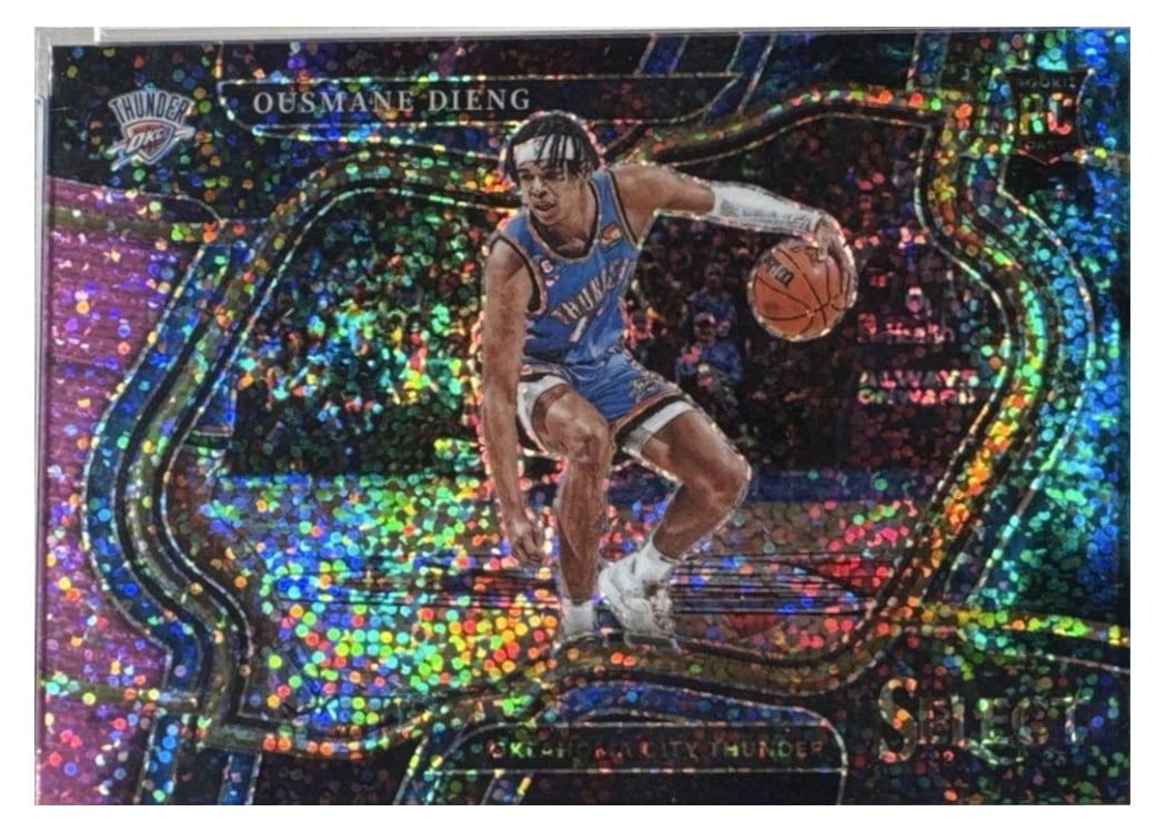 2022-23 Panini Select Base Set Ousmane Dieng #267 card