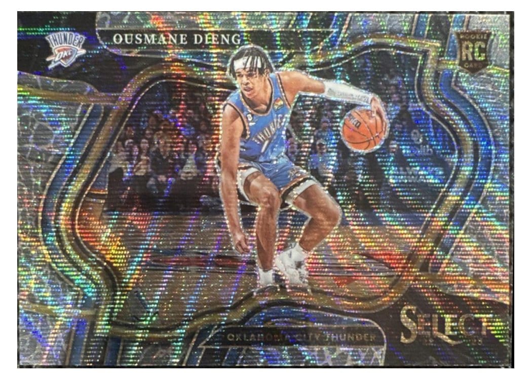 2022-23 Panini Select Base Set Ousmane Dieng #267 card