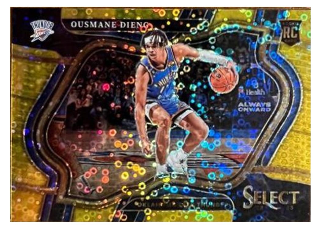 2022-23 Panini Select Base Set Ousmane Dieng #267 card