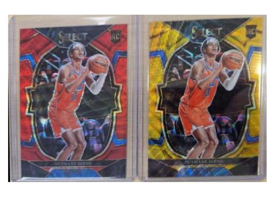 2022-23 Panini Select Base Set Ousmane Dieng #267 card