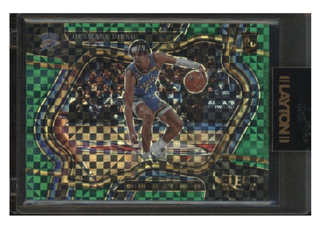 2022-23 Panini Select Base Set Ousmane Dieng #267 card