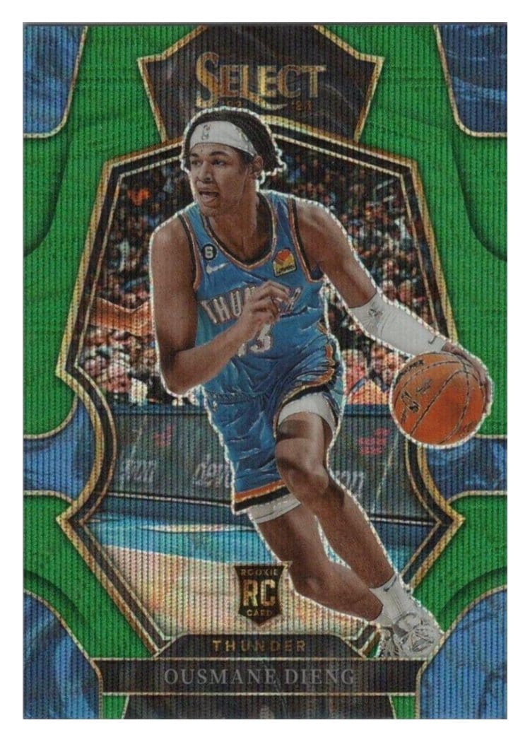 2022-23 Panini Select Base Set Ousmane Dieng #267 card