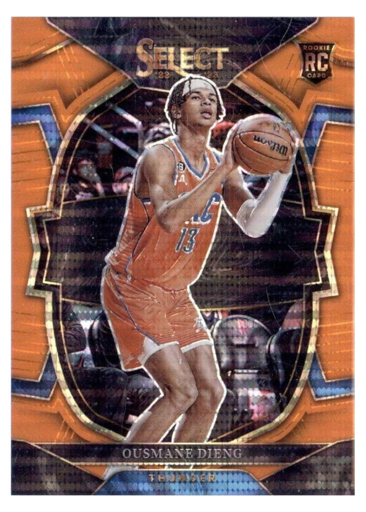 2022-23 Panini Select Base Set Ousmane Dieng #267 card