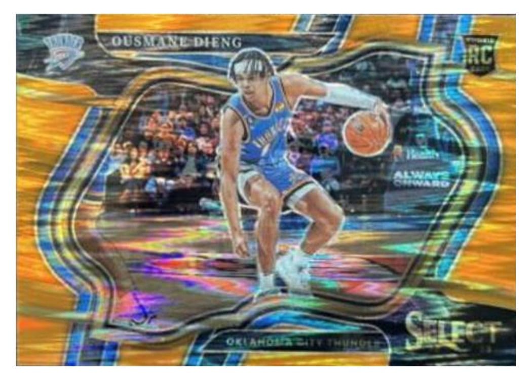 2022-23 Panini Select Base Set Ousmane Dieng #267 card