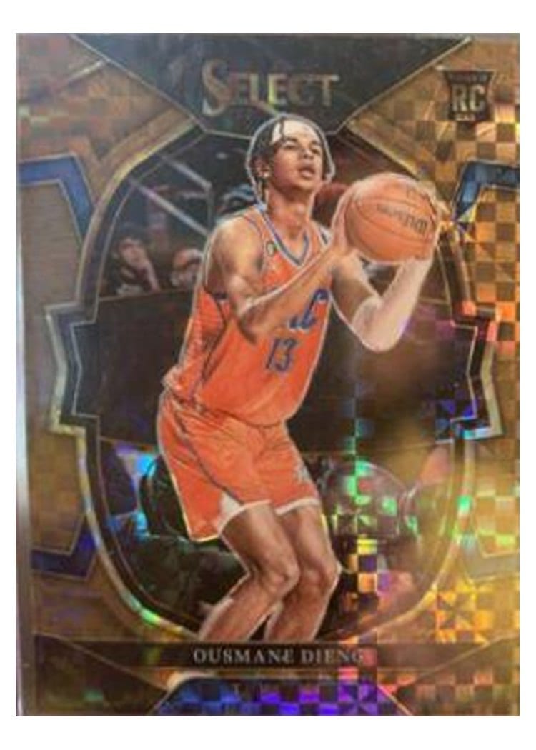 2022-23 Panini Select Base Set Ousmane Dieng #76 card