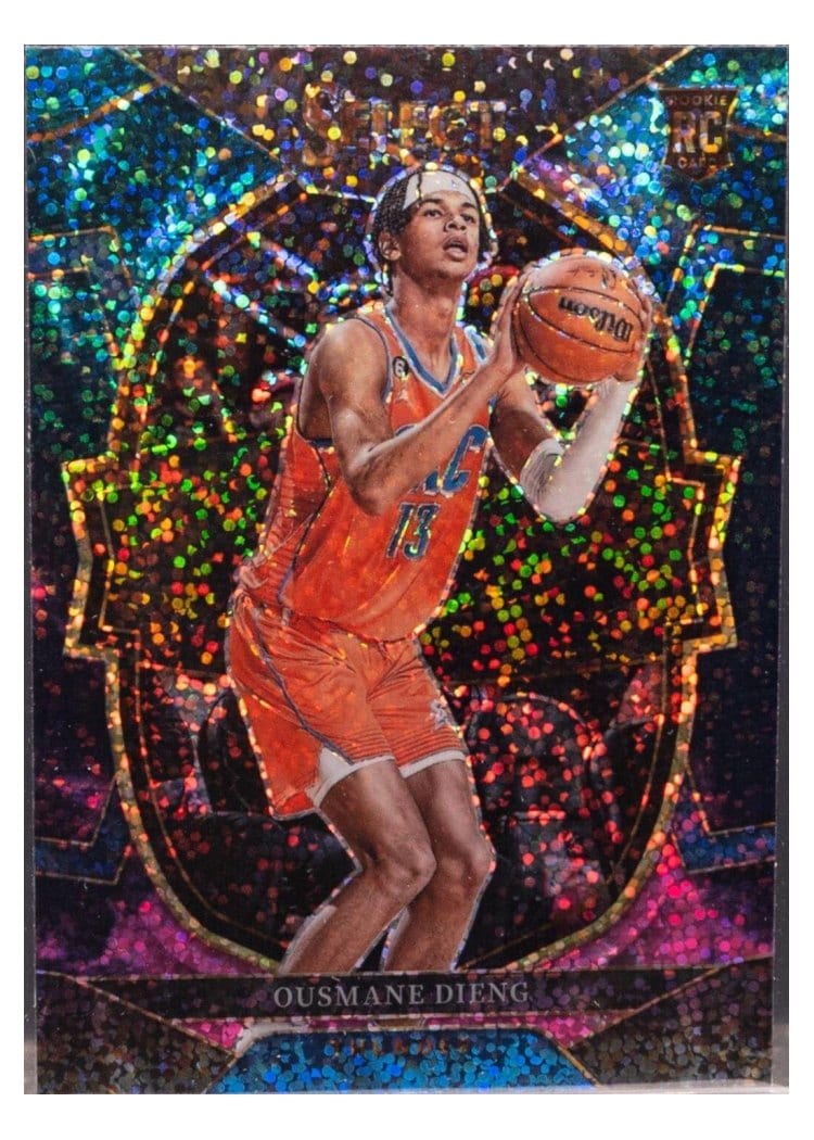 2022-23 Panini Select Base Set Ousmane Dieng #76 card