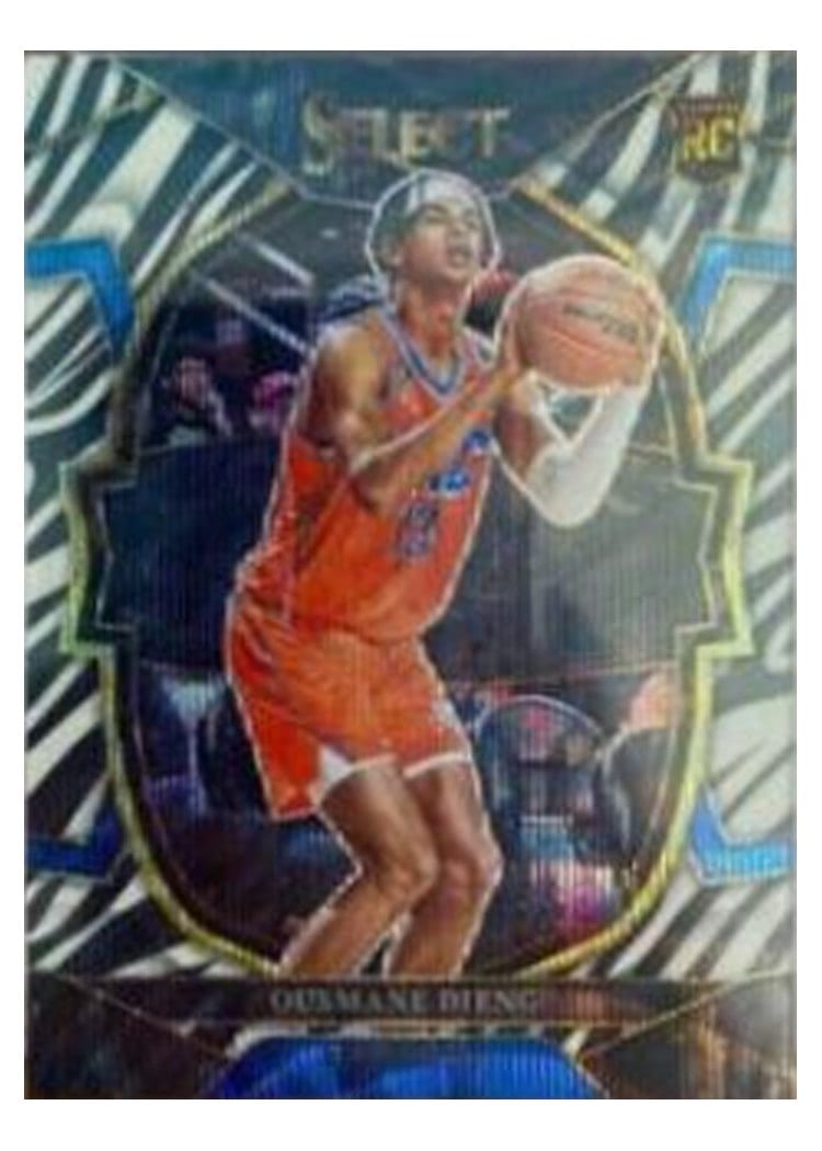 2022-23 Panini Select Base Set Ousmane Dieng #76 card