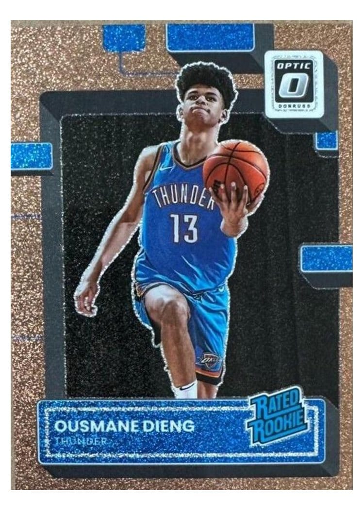 2022 Panini Donruss Optic Ousmane Dieng #220 card
