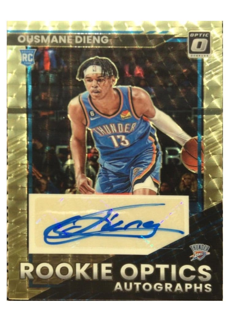 2022 Panini Donruss Optic Ousmane Dieng #220 card