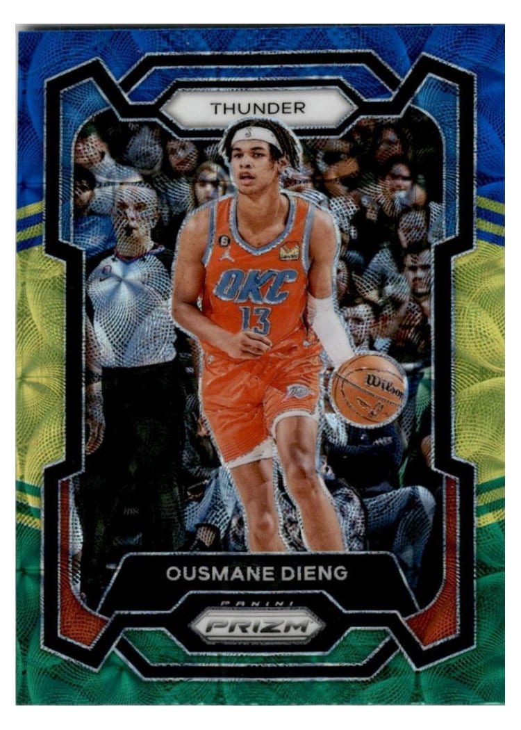 2023-24 Panini Prizm Base Set Ousmane Dieng #217 card