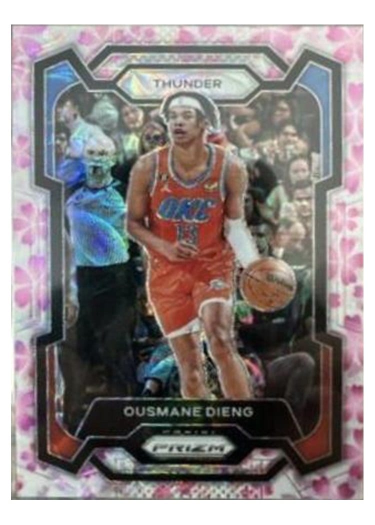 2023-24 Panini Prizm Base Set Ousmane Dieng #217 card