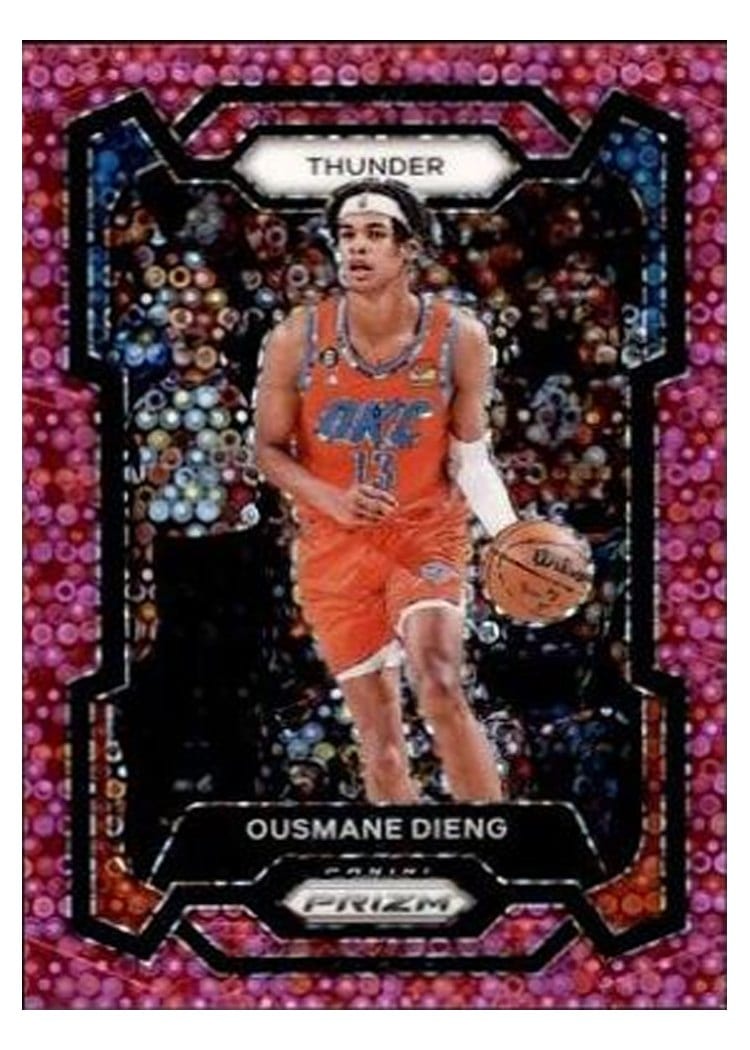 2023-24 Panini Prizm Base Set Ousmane Dieng #217 card