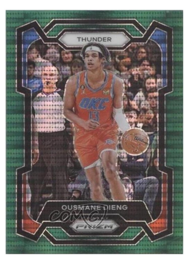 2023-24 Panini Prizm Base Set Ousmane Dieng #217 card