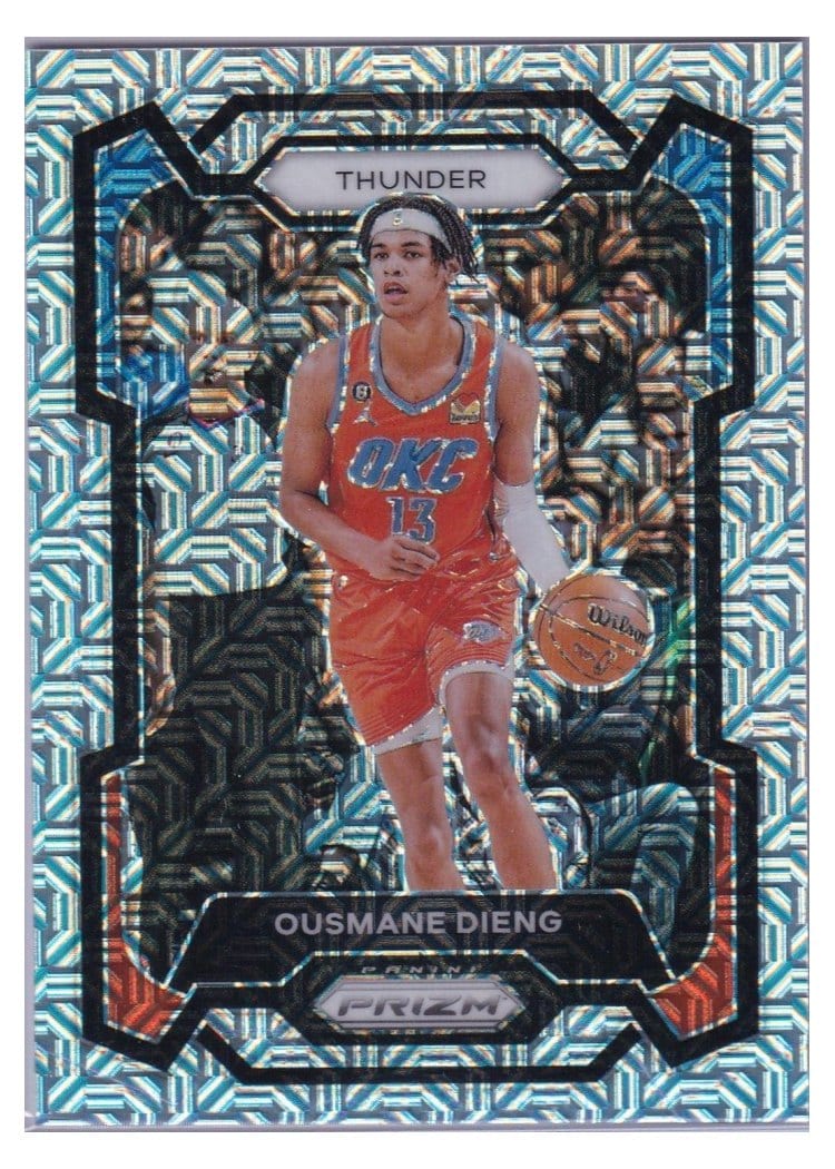 2023-24 Panini Prizm Base Set Ousmane Dieng #217 card