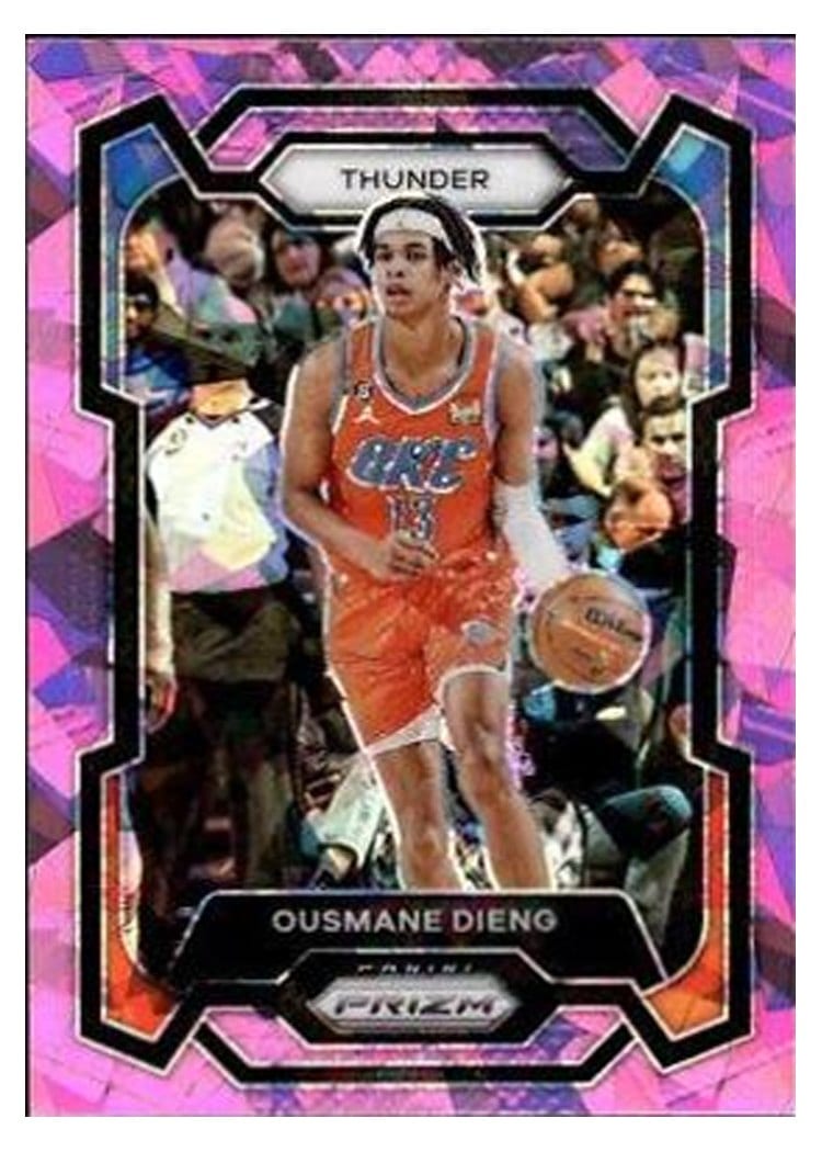2023-24 Panini Prizm Base Set Ousmane Dieng #217 card