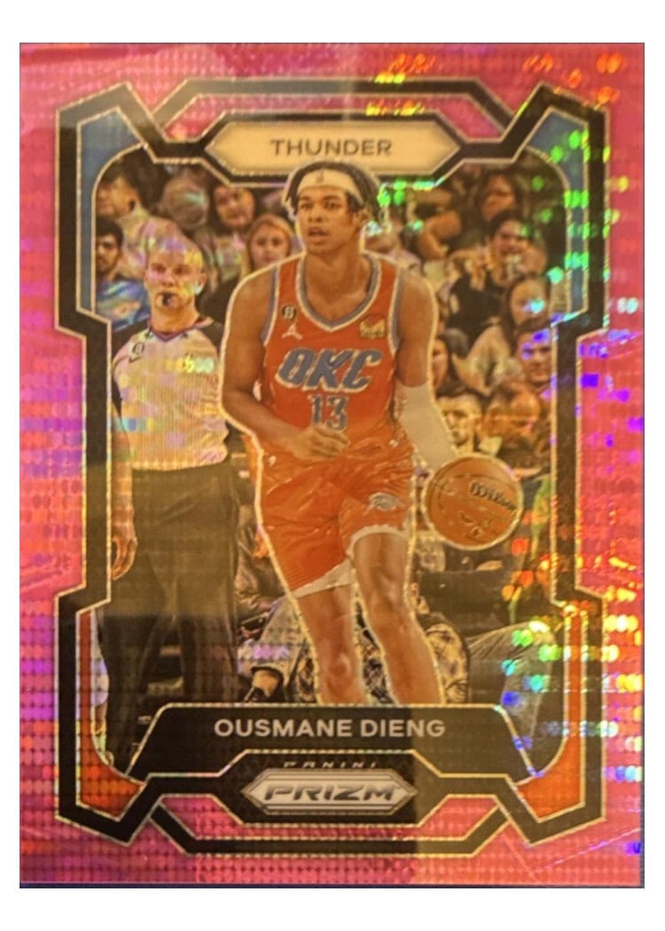 2023-24 Panini Prizm Base Set Ousmane Dieng #217 card