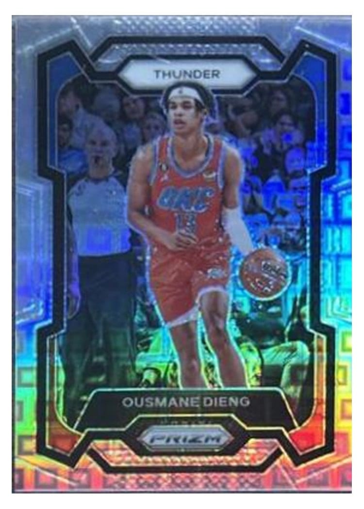 2023-24 Panini Prizm Base Set Ousmane Dieng #217 card