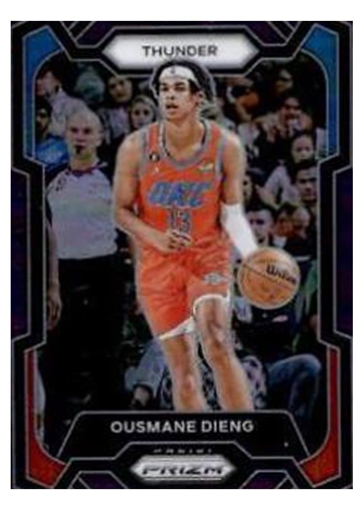 2023-24 Panini Prizm Base Set Ousmane Dieng #217 card