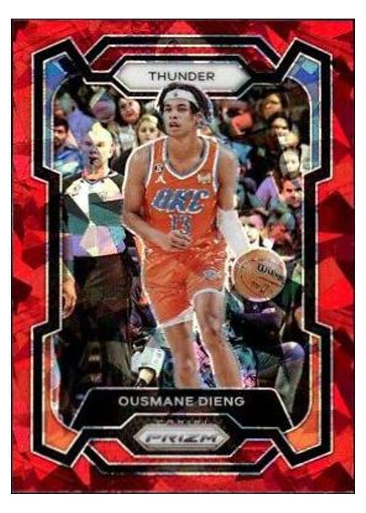 2023-24 Panini Prizm Base Set Ousmane Dieng #217 card