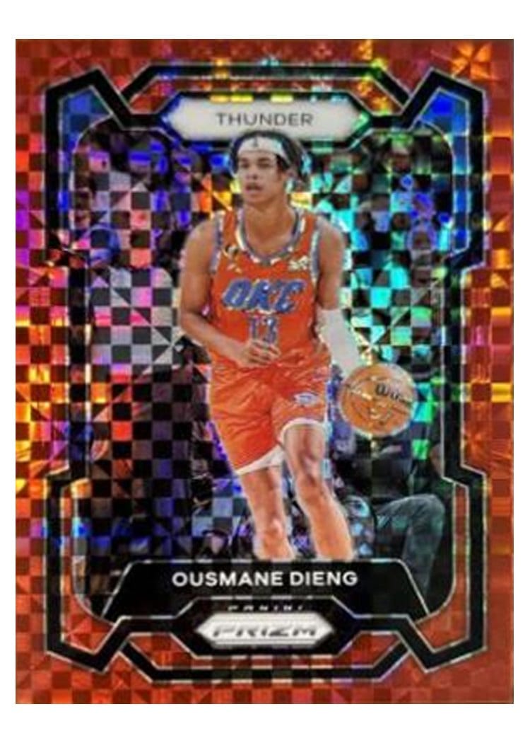 2023-24 Panini Prizm Base Set Ousmane Dieng #217 card