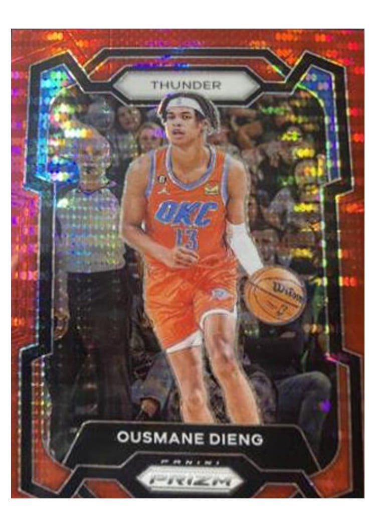 2023-24 Panini Prizm Base Set Ousmane Dieng #217 card