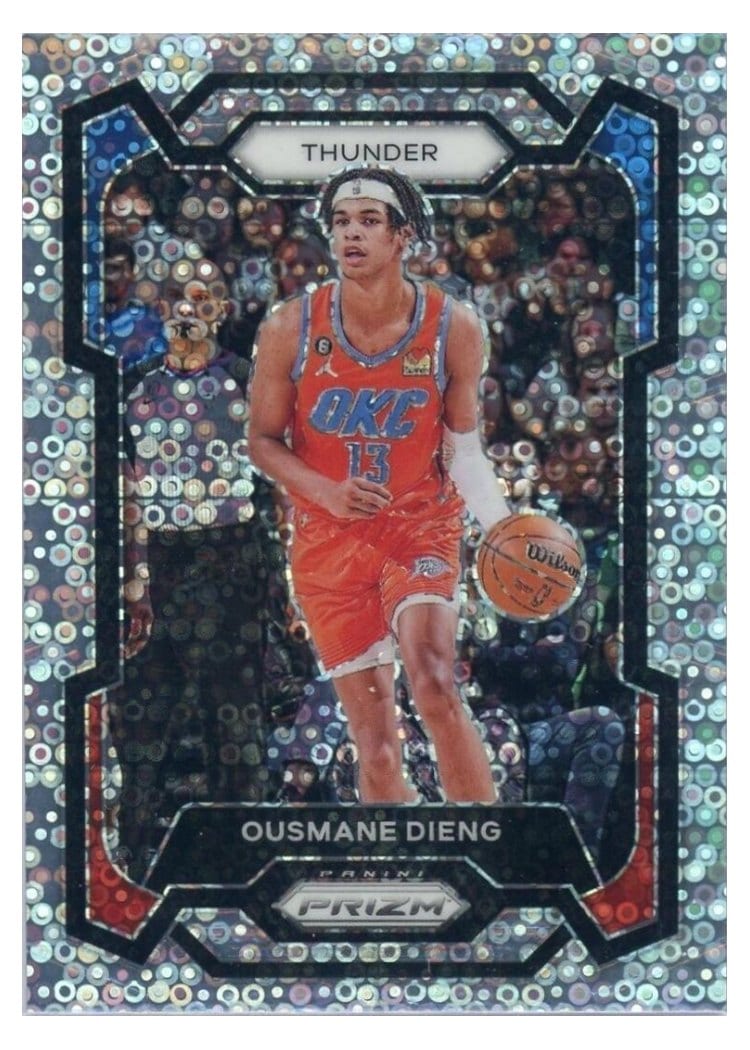2023-24 Panini Prizm Base Set Ousmane Dieng #217 card