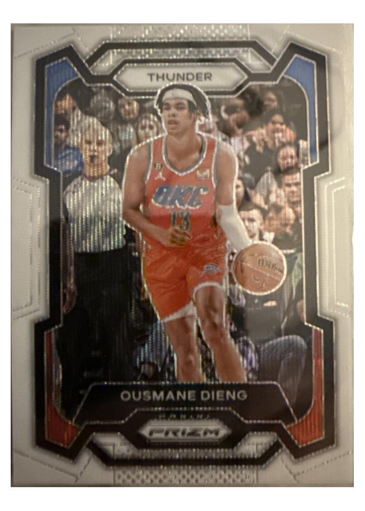2023-24 Panini Prizm Base Set Ousmane Dieng #217 card