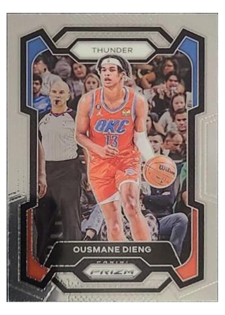2023-24 Panini Prizm Base Set Ousmane Dieng #217 card