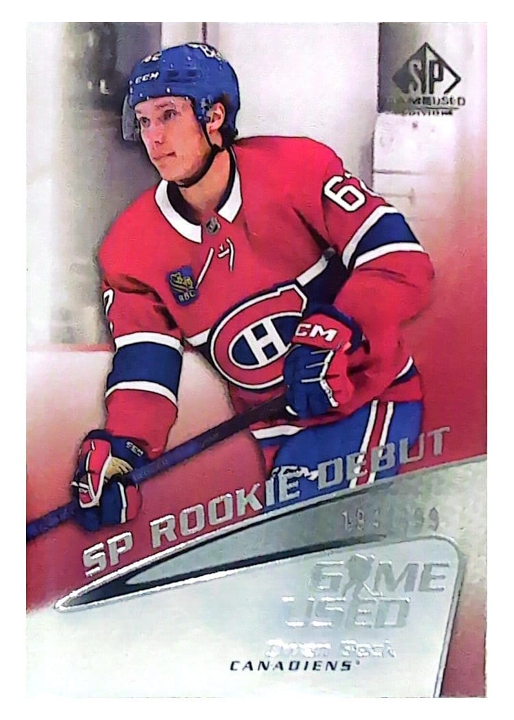 2023-24 SP Game Used 2003-04 Retro - Rookie Debut Owen Beck #R-10 card