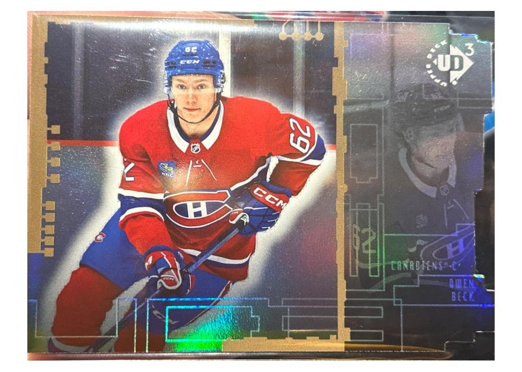 2023-24 Upper Deck 1998-99 UD3 Owen Beck #UD3-24 card