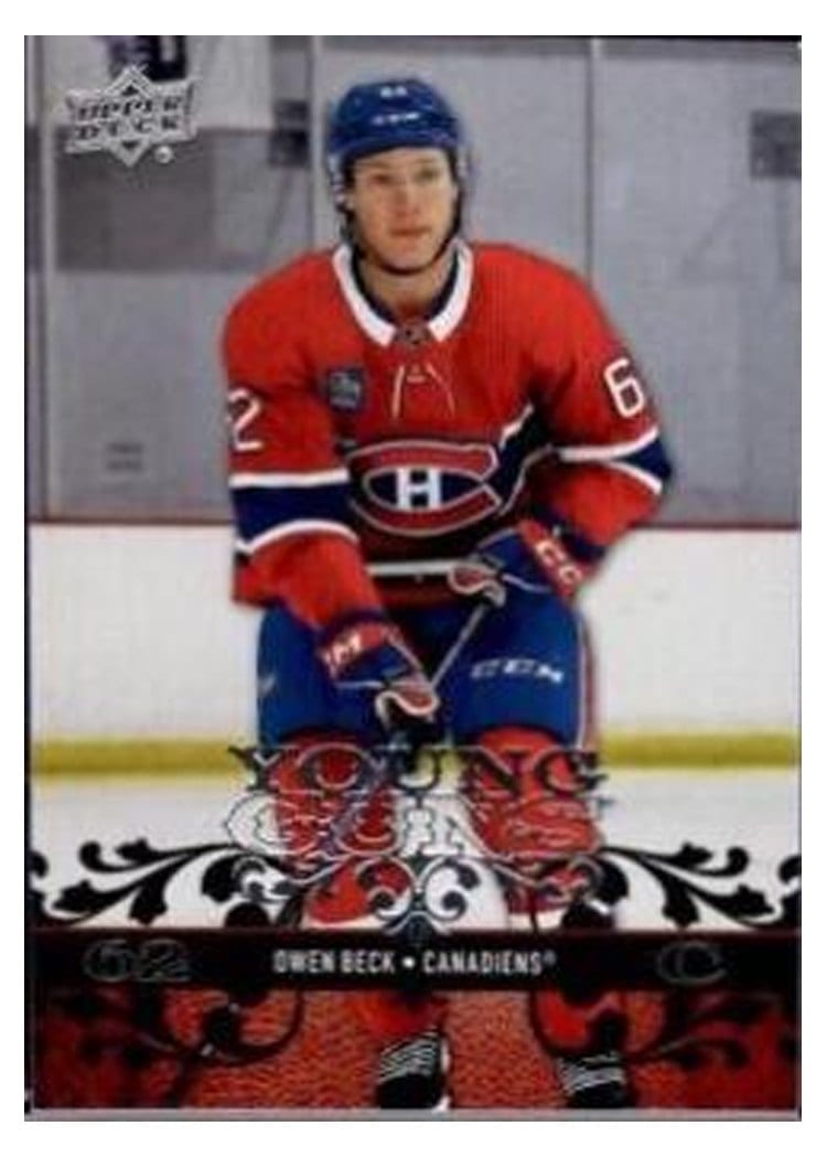 2023-24 Upper Deck 2008-09 Upper Deck Retro Owen Beck #T-24 card