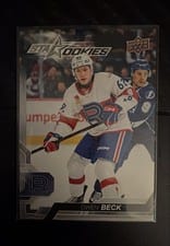 2024-25 Upper Deck Ice World Junior Championship Owen Beck #WJC-12 card