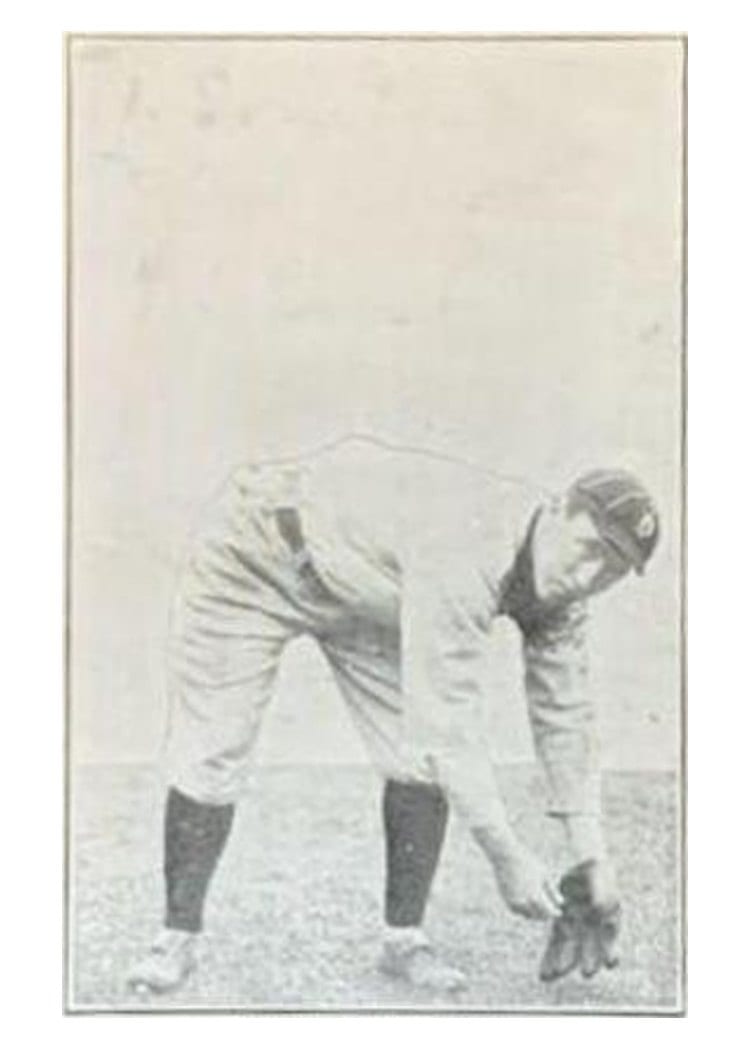 1921 E121 American Caramel Series of 80 Owen Bush card