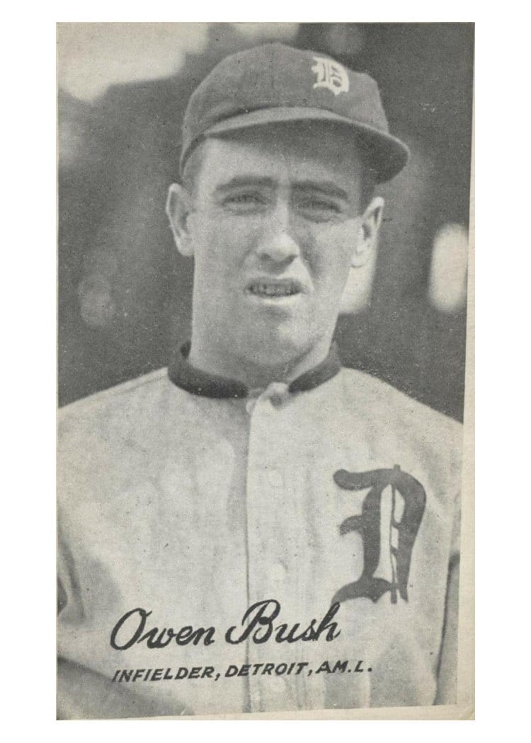 1921 Exhibits Owen Bush card