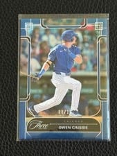 2024 Panini Three and Two Base Set Owen Caissie #7 card