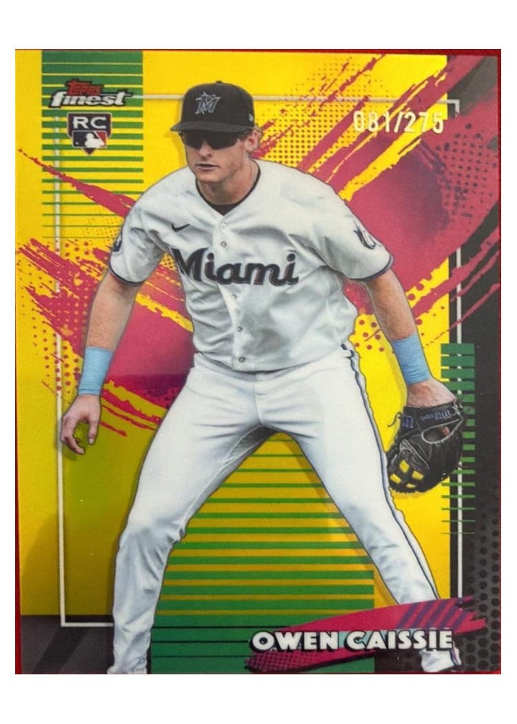 2026 Topps Finest Owen Caissie #232 card