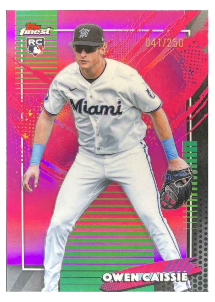 2026 Topps Finest Owen Caissie #232 card