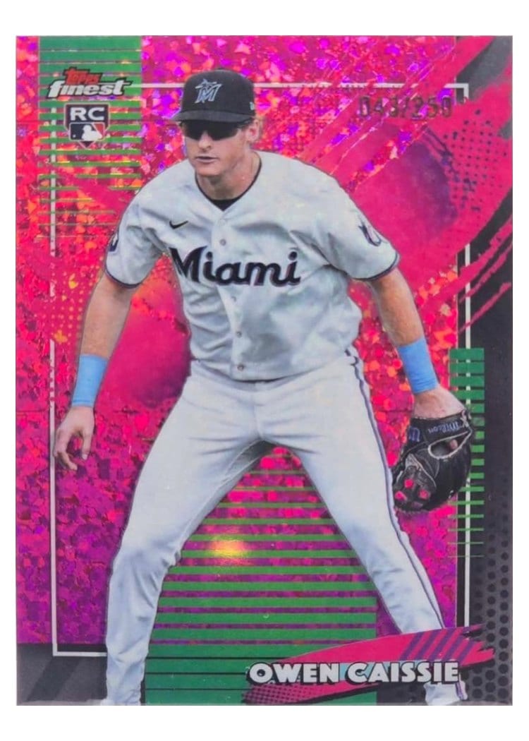 2026 Topps Finest Owen Caissie #232 card