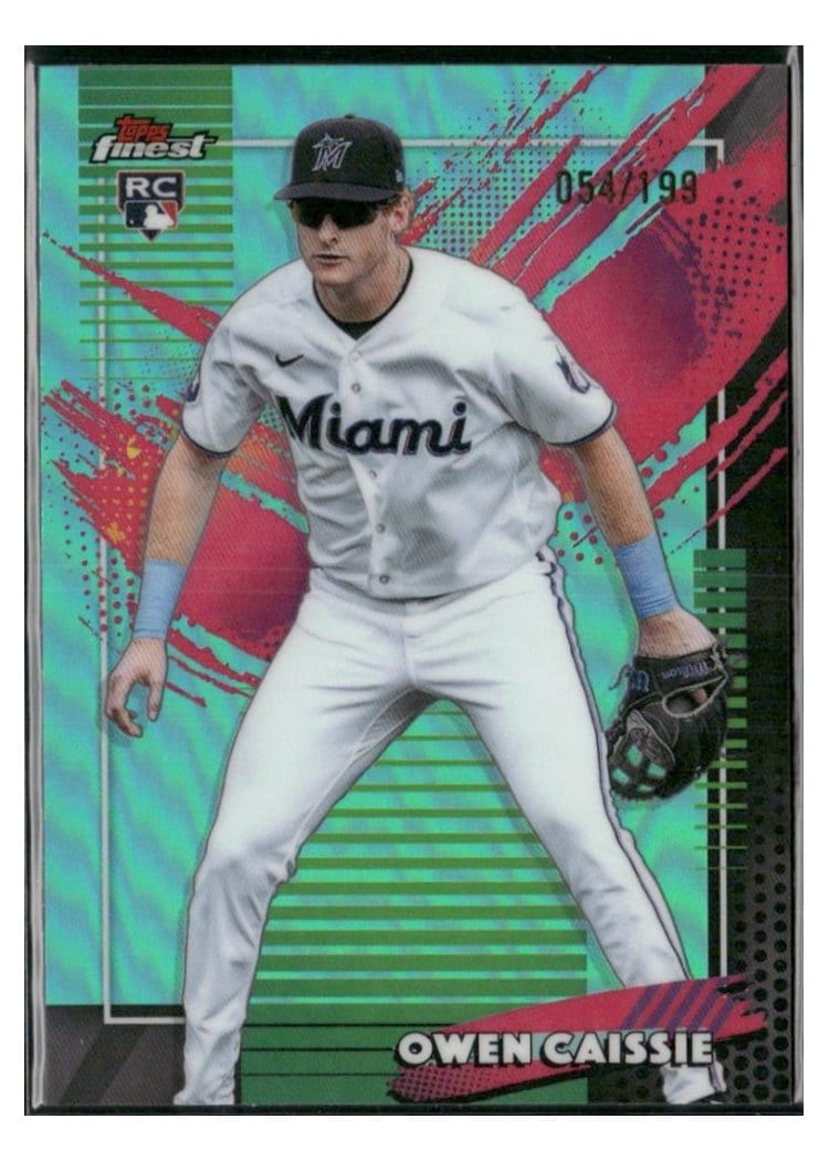 2026 Topps Finest Owen Caissie #232 card