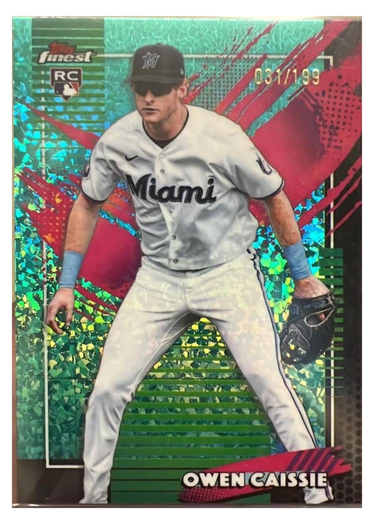 2026 Topps Finest Owen Caissie #232 card
