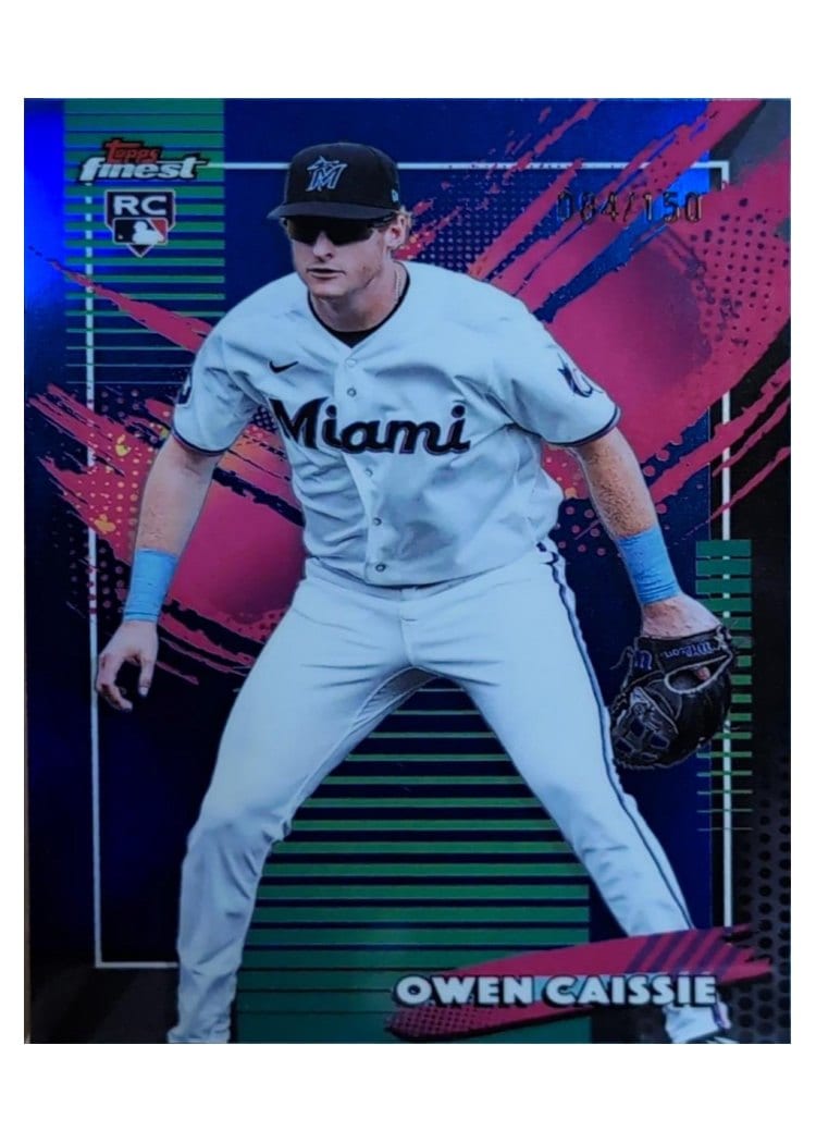 2026 Topps Finest Owen Caissie #232 card
