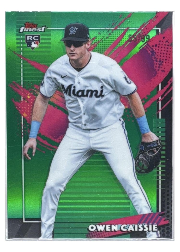 2026 Topps Finest Owen Caissie #232 card