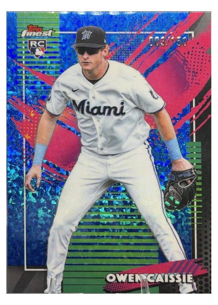 2026 Topps Finest Owen Caissie #232 card