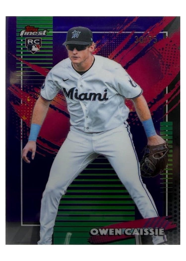 2026 Topps Finest Owen Caissie #232 card