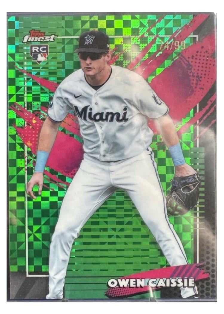 2026 Topps Finest Owen Caissie #232 card