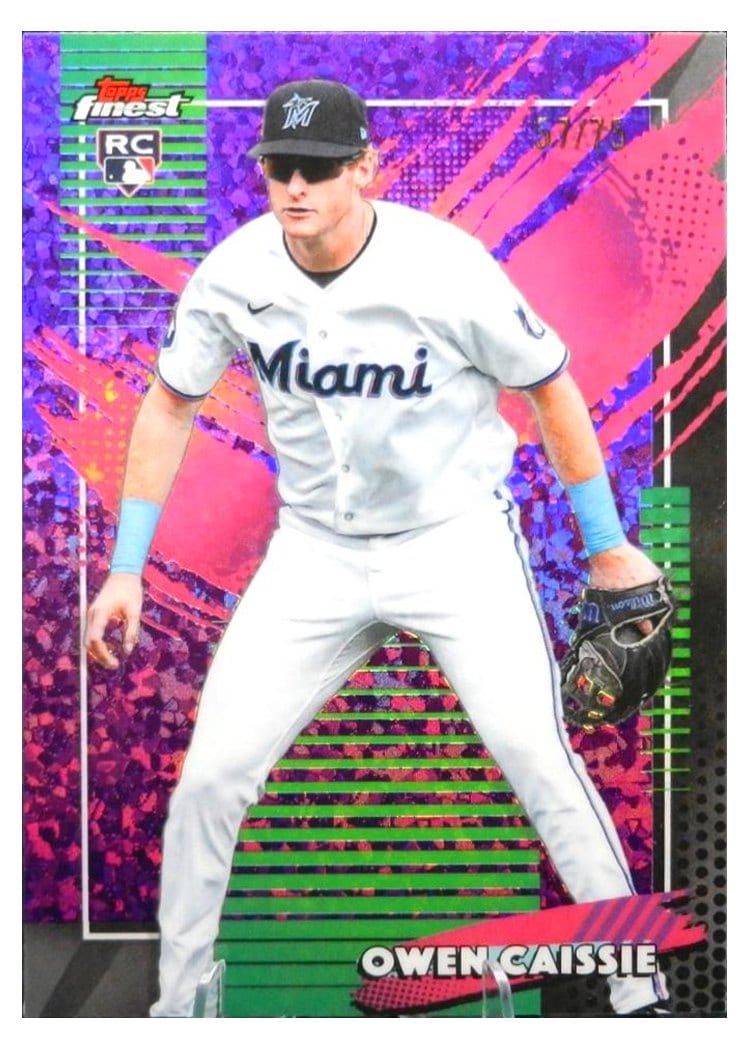 2026 Topps Finest Owen Caissie #232 card