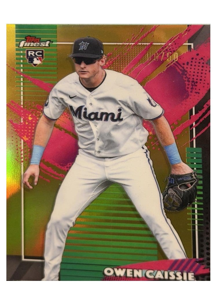 2026 Topps Finest Owen Caissie #232 card