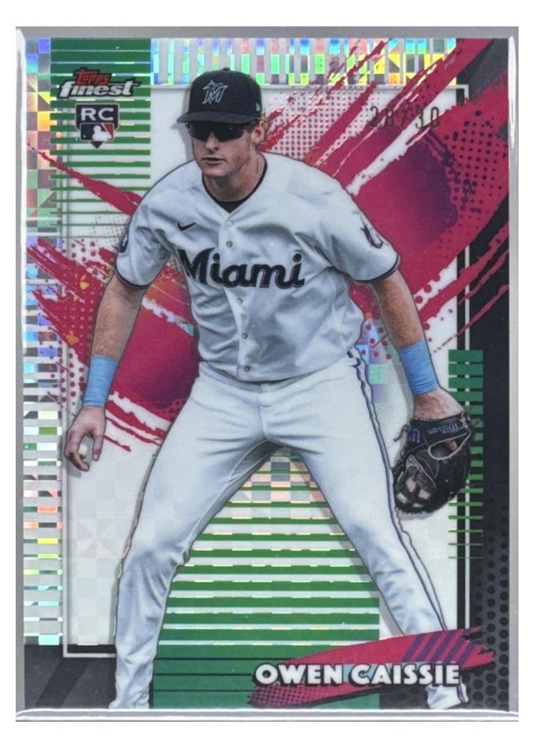 2026 Topps Finest Owen Caissie #232 card